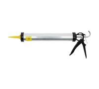 Majatou Pistolets à Calfeutrer à Levier, Outil de Mastic Manuel 690 Ml | Applicateur Manuel de Mastic, Poignée à Levier Ergonomique, Alliage D'aluminium Léger et Solide, pour les Espaces, les