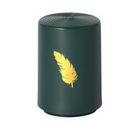Majatou Presse Décapsuleur de Bière Inox Plumes Vertes (Green) | Extracteur de Bouchon de Bouteille Multifonction Compact pour une Ouverture Rapide et Facile à la Maison, au Bar ou au