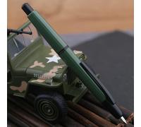 Majohn A2 : stylo plume extra-fin avec pointe très fine, livré avec une boîte - Stylo plume vert en résine, rétractable, avec convertisseur