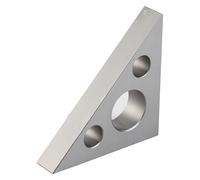 MAJONMMERD Équerre à Angle Droit 45 Degrés, équerre D'onglet en Aluminium, Outil de Mesure Mini Précis avec échelle, Plage de Mesure 90-45 Degrés pour le Travail du Bois