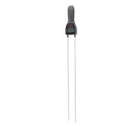 MAJONMMERD Humidimetre pour, Mesureur D Humidite a Double Sonde, Tige de | Boîtier ABS, écran rétroéclairé, Résistant, Testeur d’humidité pour Riz et Aliments, 14 Types de Grains, 4 Piles