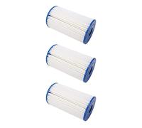 MAJONMMERD Lot de 3 Cartouches Filtrantes de Piscine de Type B en Polyuréthane Non tissé - 14 X 4,9 X 25,4 Cm - Tissu Trèfle pour Pompe B - Utilisation pour Piscine et Spa