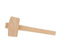 MAJONMMERD Maillet en Bois, Poignée Ergonomique, Résistant aux Chocs, | Naturel, Utilisation de Ciseau à Bois, Assemblage de Meubles, Pièces en Caoutchouc et Plastique, Poignée Ergonomique