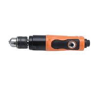 MAJONMMERD Perceuse Pneumatique, Perceuse Pneumatique en Acier allié 3 8 Pouces Droite 1200 Tr/min Vitesse Réglable Mandrin de 1,5 à 10 Mm pour Taraudage, Perçage, Réparation, Atelier (Style japonais)