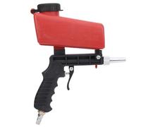 MAJONMMERD Pistolet de Sablage Pneumatique, Outil de Projection D'abrasif | Alliage D’aluminium et Plastique, Poignée Antidérapante, Buse Galvanisée, Enlève la Rouille, Outil Pneumatique, Compatible
