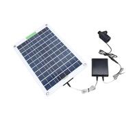 MAJONMMERD Pompe Solaire Submersible Fontaine Solaire 100W Silicium Monocristallin 5m Hauteur 800L/H Silencieux Boîte de Stockage D'énergie pour Jardin Bassin Poisson Réservoir Aquarium
