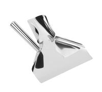 MAJONMMERD Portionneuse de Frites Commerciale, Poignée Unique, | Pelle en acier inoxydable pour collations, pop-corn, taille 18x23 cm, lavable au lave-vaisselle, cinéma, restauration