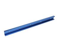 MAJONMMERD Rainure en T en Aluminium, profilé de Guidage pour Mitre, Outil de Rainure pour Guide, Rail de Table de Défonceuse 800 Mm 1000 Mm 1220 Bleu anodisé avec ((Une goulotte de type 30 800))