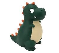 MAJONMMERD Tirelire en Forme de Dinosaure en Vinyle, Résistante aux Chutes, Boîte de Rangement de Pièces de Monnaie, Décoration de Bureau pour Enfants Garçons Filles, Jouet d'épargne éducatif et