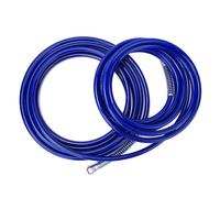 MAJONMMERD Tuyau de Pulvérisation de Peinture, Tube Flexible à Fibre | Tube Intérieur PA, Renfort Polyester, Couche TPU, Pistolet sans Air, Sablage Liquide, SAE 100 R7.