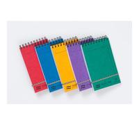 Major Pad Europa bloc reliure intégrale en-tête 20,2x12,7cm 300 pages ligné Couleur aléatoire - Assortiment A