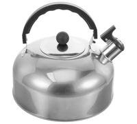 MAJORMENCH Bouilloire Sifflante et Poignée Confortable 2,5l en Acier Inoxydable et Résistance à L'usure Cuisine Préparation de Boissons