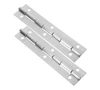 MAJORMENCH Charnières de Piano Robustes 2pcs Mouvement Pivotant Fluide Charnière Piano Inox en Acier Inoxydable 6 Pouces pour Armoires et Meubles