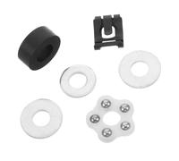MAJORMENCH Kit de Clip de Retenue pour Vérin de Chaise de Bureau, 1 Jeu | Anneau C et Rondelles, Plastique et Métal, Support Stable, pour Vérin de Chaise de Bureau Chaise de Travail