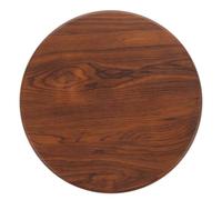 MAJORMENCH Kit de Remplacement de Tabouret Rond en Bois Massif 29 cm Marron, Assise de Rechange à Surface Lisse, pour Tabouret de Bar et Cuisine