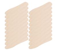 MAJORMENCH Lot de 1200 à Glace en Beige, Surface sans Éclats, Usage Unique Hygiénique, pour Mariages et Pique-niques