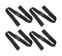 MAJORMENCH Lot de 4 Sangles de Rechange pour Chaise Haute Bébé, Harnais de Sécurité Réglable 2 Points 3,8 Cm Largeur, Compatible Chaise Haute, Poussette et Siège de Repas, Ceintures Sûres