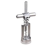 MAJORMENCH Ouvre-bouteille à Vis Créatif en Alliage de Zinc Argenté, Tire-bouchon Élégant Facile à Utiliser pour Bar et Vacances en Plein Air