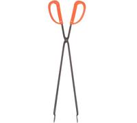 MAJORMENCH Pince à Usage Extérieur pour Ramassage des Ordures Manche Long, Tête Plate, en Plastique et Métal, Outil Pratique et Robuste pour Nettoyage et Collecte