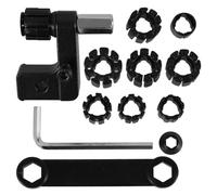 MAJORMENCH Pince de Sertissage Bijouterie, Outil Fabrication Bijoux, Clip Annulaire Métal et Plastique Noir, pour Micro-Incrustations et Outils de Gravure