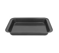 MAJORMENCH Plaque de Cuisson en Acier Carbone Rectangulaire Antiadhésive Résistante à Haute Température pour Pizza et Cookies, Pâtisserie Maison Four
