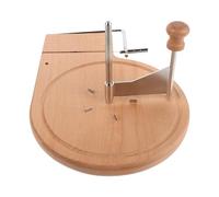 MAJORMENCH Râpe à Fromage Rotative Manuelle en Bois et Métal Lame de Précision pour Copeaux de Chocolat et Truffes, Facile à Démonter, Cuisine Maison