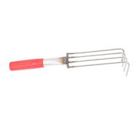 MAJORMENCH Râteau à Coquillages pour Creuser Palourdes et Coquillages en Acier Inoxydable Robuste Poignée Ergonomique Usage Facile Plage