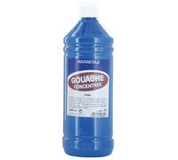 Majuscule-gouache Liquide Superieur Cyan - Flacon 1l [Jouet]