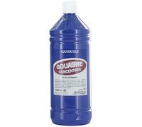 Majuscule-gouache Liquide Superieur Outremer - Flacon 1l [Jouet]