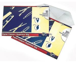 Majuscule-Papier Calque Uni 90g A4 - Pochette De 12 [Jouet]