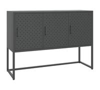Makastle Buffet Anthracite 105x35x75 cm Acier