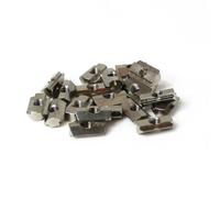 MakerBeam - Écrous à fentes en T de 10x10 mm avec vis, 25 pièces