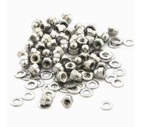 MakerBeam - Écrous borgnes M3 10x10 mm, 50 pièces