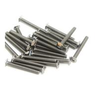 MakerBeam - Viss carrées M3 x 25 mm pour profilés 10x10mm avec tête hexagonale, 25 pièces