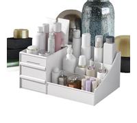 Makeup Organizer with Drawers | Desktop Cosmetic Holder | Makeup Organizer Countertop | for Perfume Bedroom Desk Bathroom Countertop Women Skincare Supplies Dresser