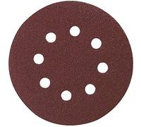 10 disques abrasifs MAKITA Ø 125 mm Red Auto-agrippant avec 8 trous