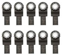 Makita 10 lames de scie plongeante TMA058 20 x 30 mm (10 x B-64923) Starlock OIS / Plus / Max