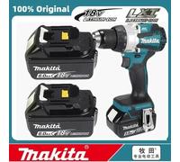 Makita 100% authentique DDF487 Tournevis électrique sans fil 18V Moteur sans balais Tournevis électrique à percussion Outil électrique rechargeable 1Battery1 electricdr