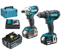 Makita 18V Combo Kit Dlx2339Jx1 (Ddf482+Dtd156) 2X5.0Ah Makpac