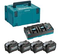 Makita 40V Li-ion MAX Set de 4 batteries 8.0Ah - Chargeur - Mbox - 1910A8-3
