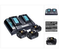 Pack Power (3x5,0 Ah) avec chargeur double - MAKITA 198458-6