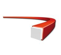 Makita 369224802 Coupe-bordure à brosse métallique carrée orange 3,0 mm 15 m