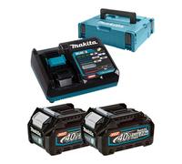 Makita 40V Li-ion MAX Set de 2 batteries 2,5 ah - Mbox - 191V07-0