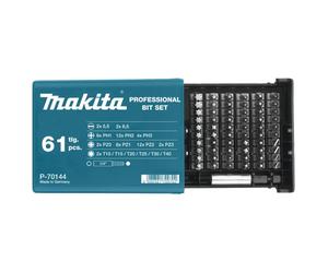 Makita 61 pcs. jeu d'embouts de vissage argenté