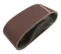 Makita 742323-7 Lot de 10 bandes abrasives de 10,2 x 61 cm, grain 100