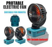 Makita - accessoires pour outils électriques, ventilateur électrique pliable, USB type-c, chargeur de téléphone portable, batterie au Lithium 18V BL1830 FC109-for Makita