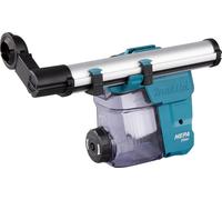 Makita Adaptateur d'aspiration active HEPA DX11 compatible entre autres avec HR3012 / HR009G - DX11 - avec mécanisme de nettoyage