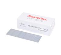 5000 Clous tête homme mini brads 18 Ga galvanisés, pour cloueurs pneumatiques (DBN500, SKN12, NT45A, IM50) - MAKITA - F-31