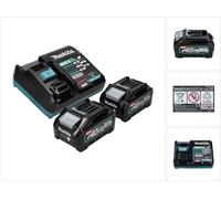 Makita Akku Power Source Kit 2 x 4.0 Ah, XGT 40 V max 40 V max - Li-ionen - 4.0 Ah - 2 Akkus