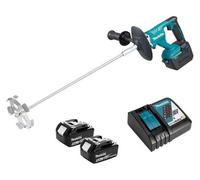 Malaxeur M12/14 2x5Ah 18V LXT ® MAKITA DUT130RTE en sac